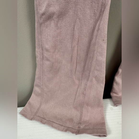 Free People Movement Pink Flare Yoga Pants XS Small Balletcore Lounge - Picture 8 of 10